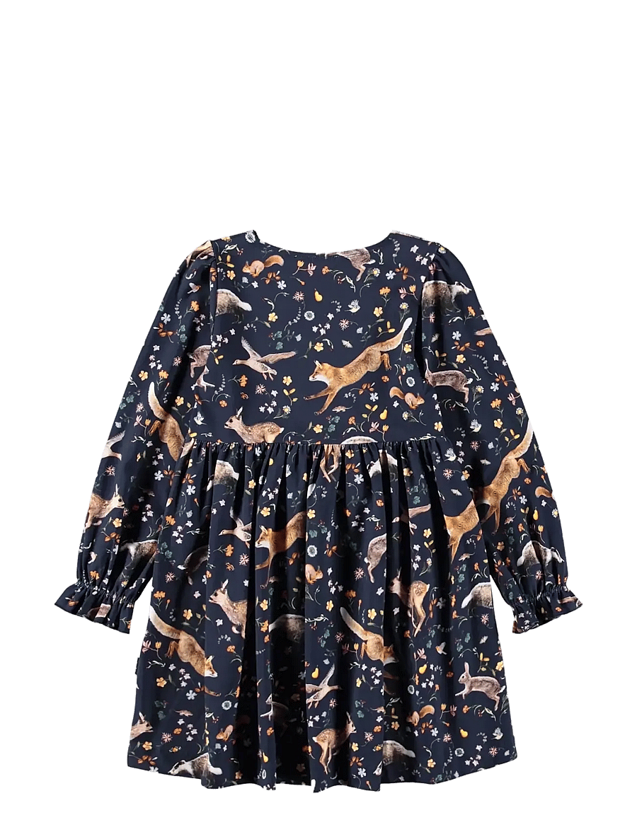 Molo - Camie - langärmelige babykleider - windy forest - 1