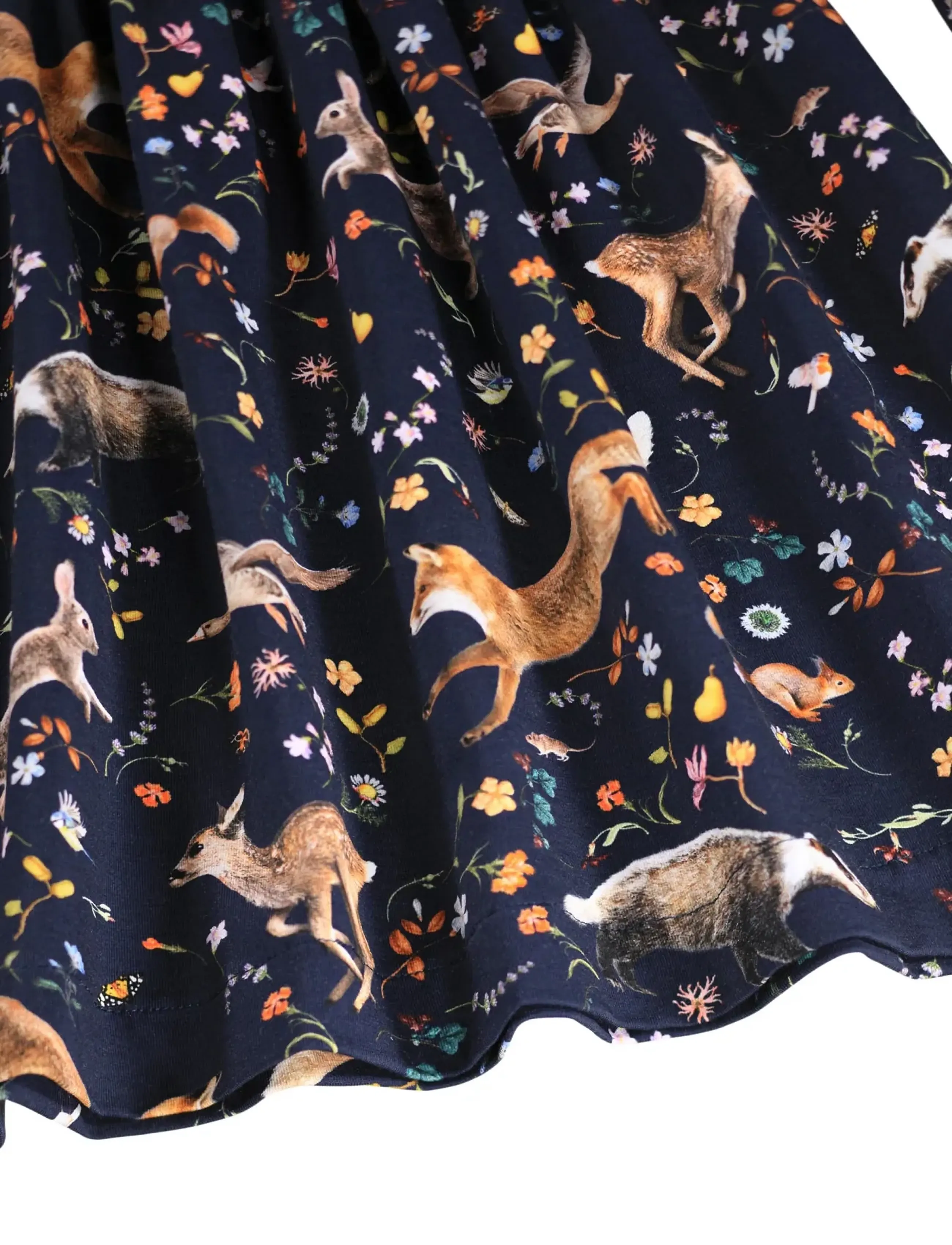 Molo - Camie - long-sleeved baby dresses - windy forest - 3