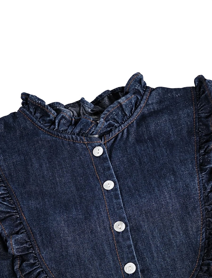 Molo - Chaka - mid blue glitter - 3