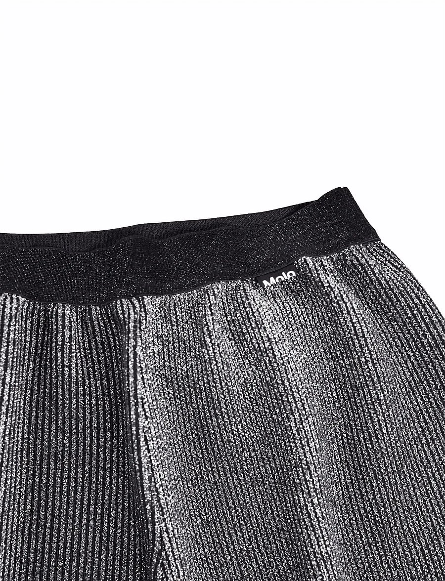 Molo - Alenna - bukser - silver black - 2