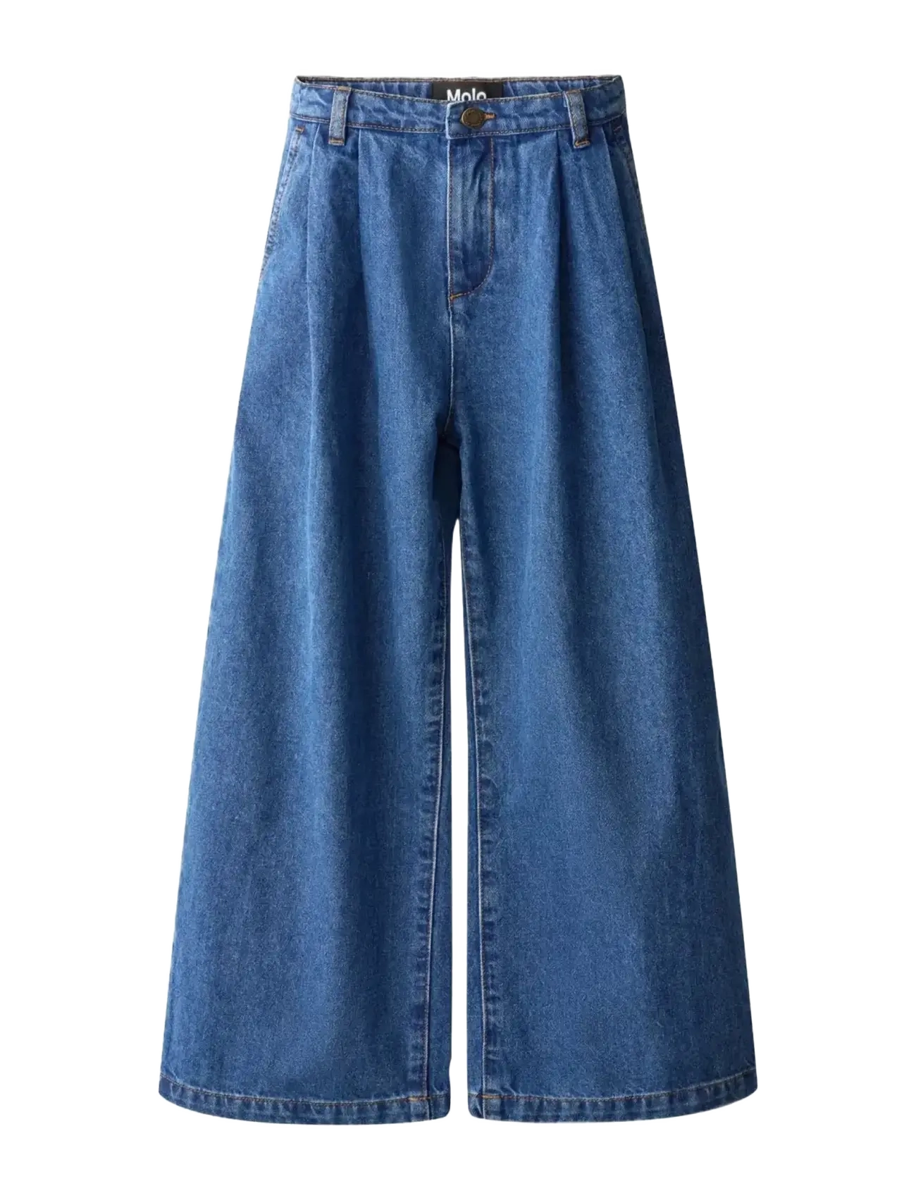 Molo Aeisha, 128, Jeans, Blau - Wide Kinder