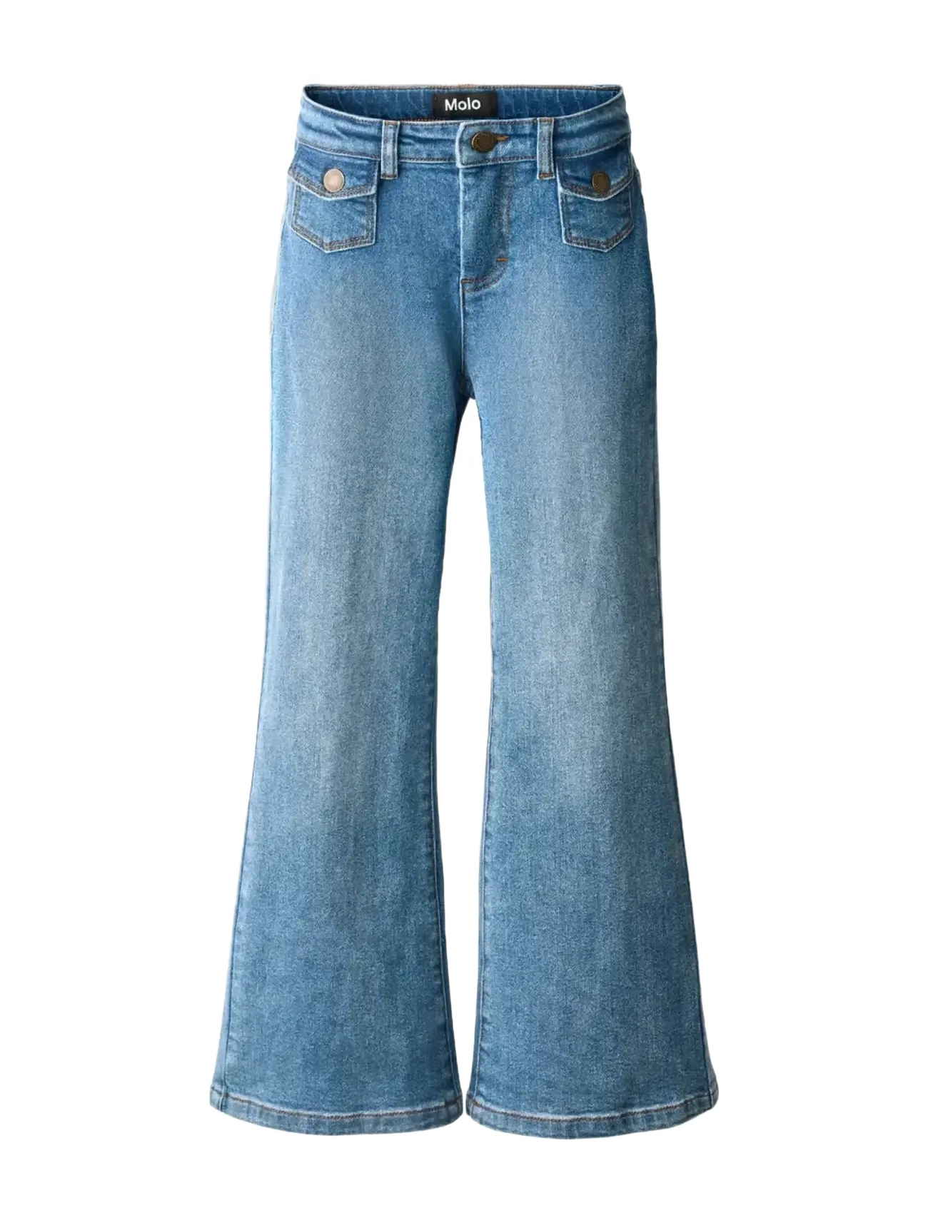 Molo - Atla - bootcut jeans - washed denim blue - 1