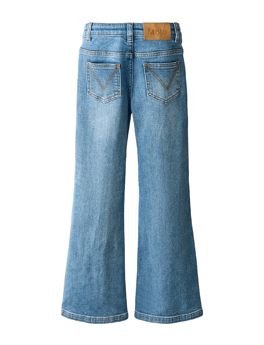 Molo - Atla - bootcut jeans - washed denim blue - 2