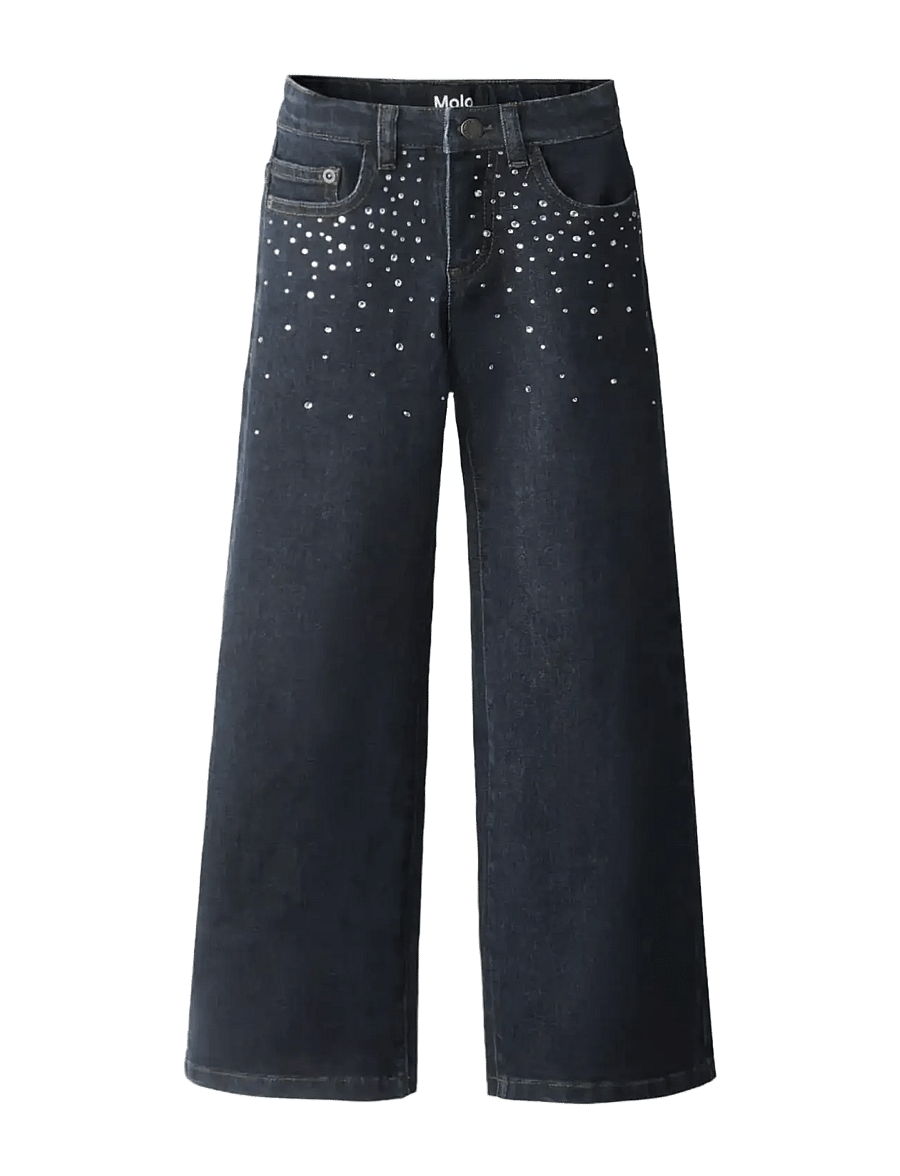 Molo - Asta - brede jeans - rhinestone raw - 1