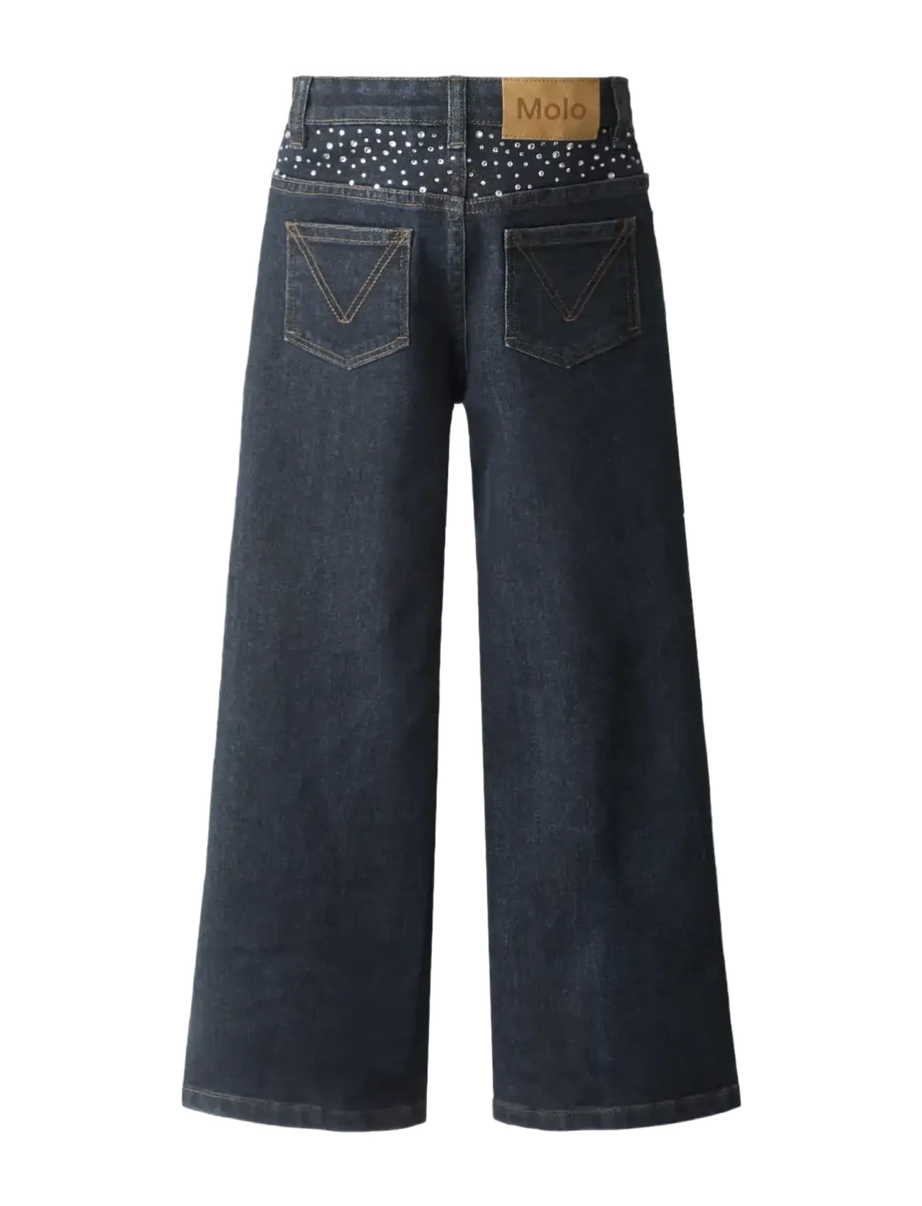 Molo - Asta - brede jeans - rhinestone raw - 2