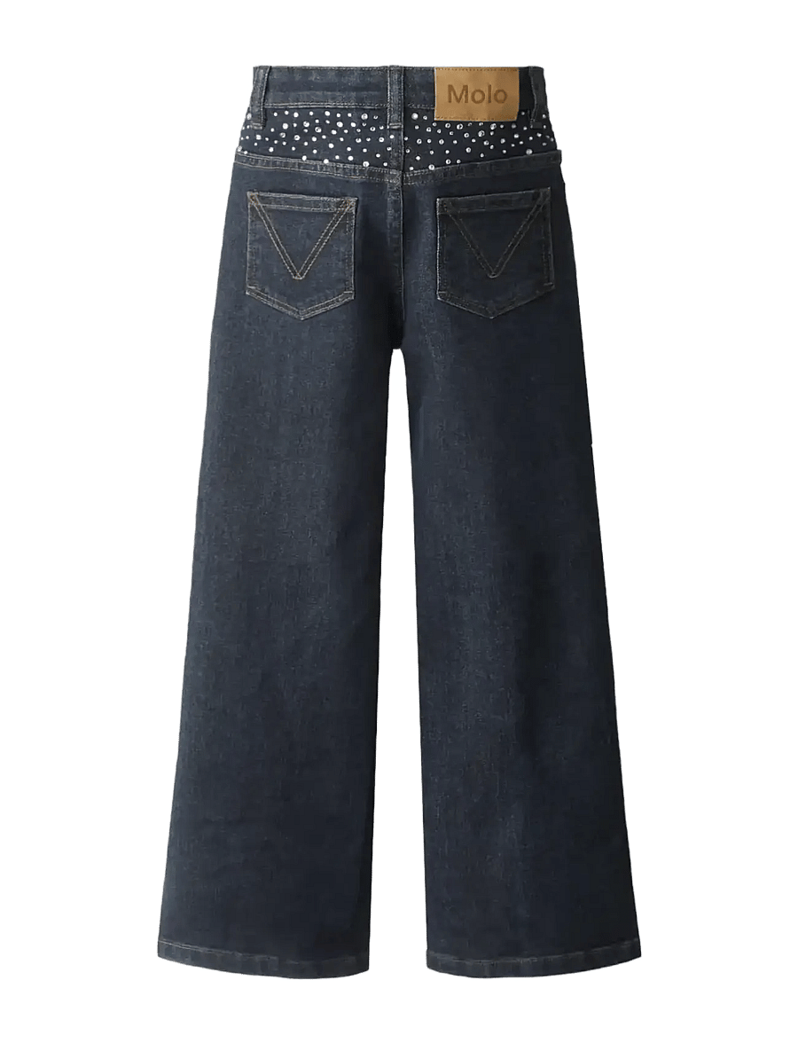 Molo - Asta - brede jeans - rhinestone raw - 2