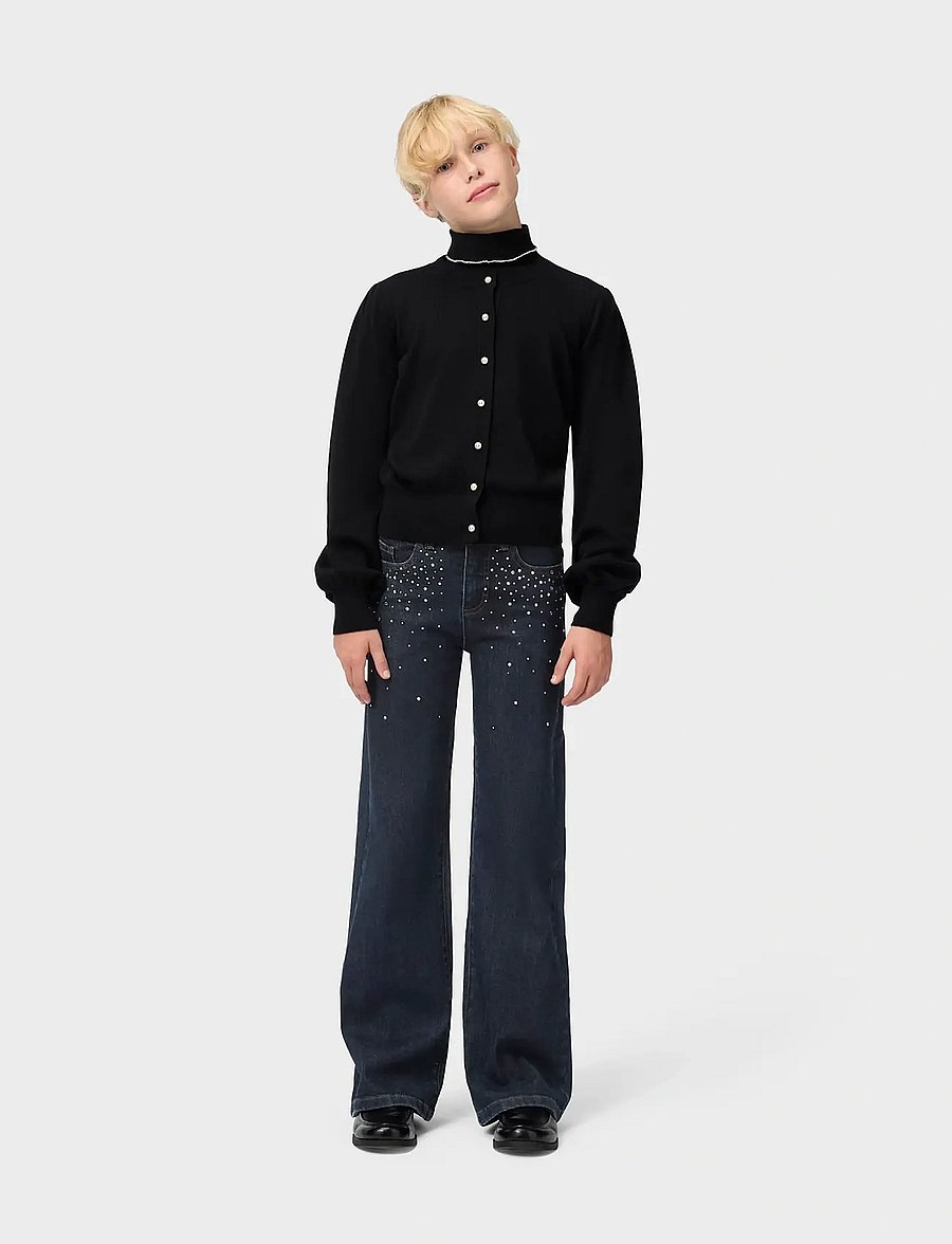 Molo - Asta - brede jeans - rhinestone raw - 3