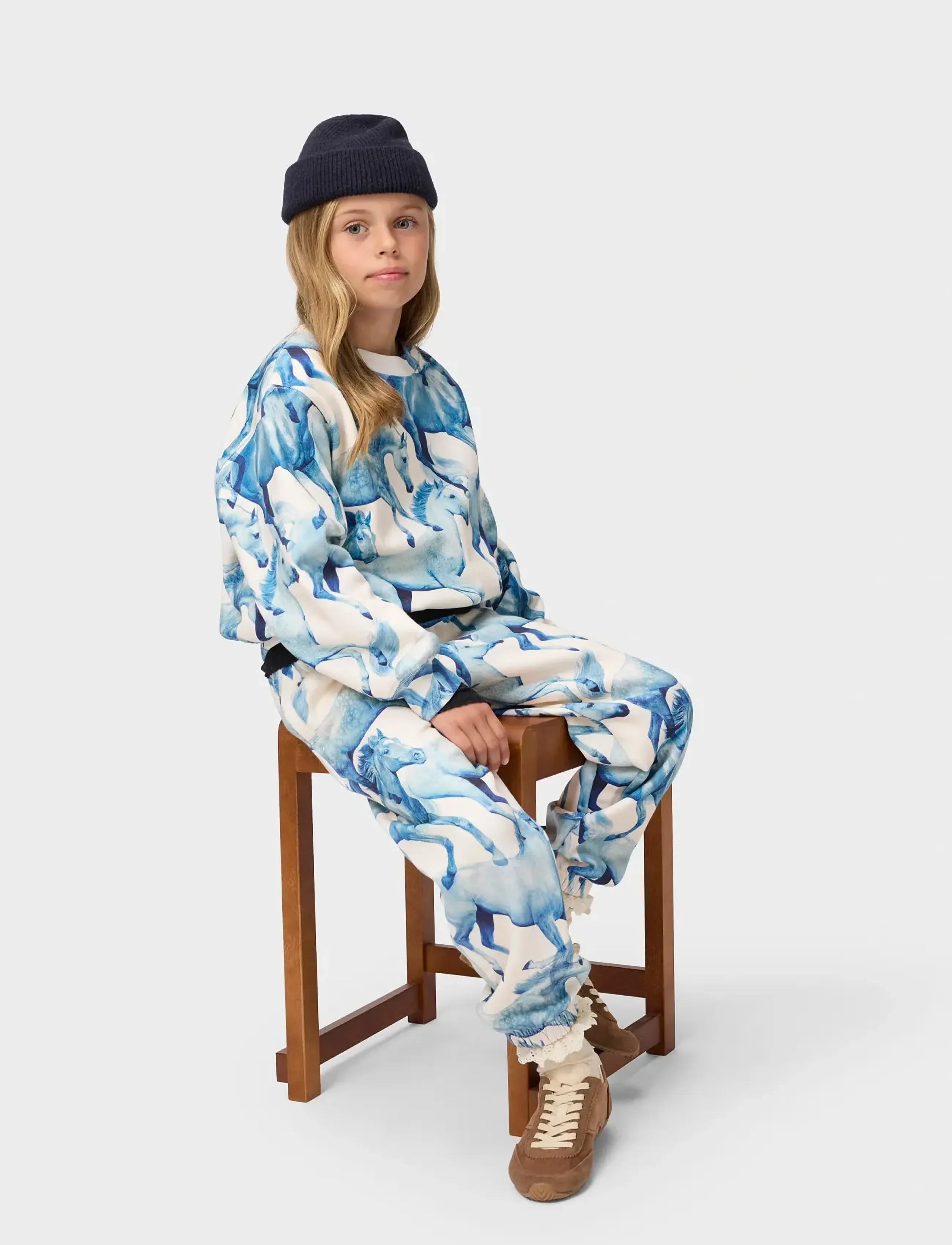 Molo - Marge - blau ponies - 2