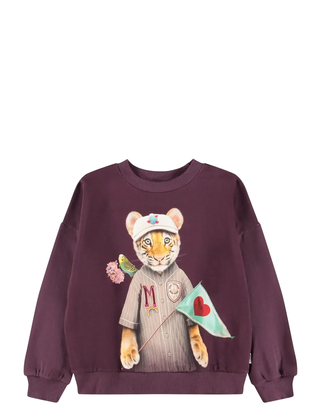 Molo Maxi - Kleidung - SPORTY TIGER / burgundy
