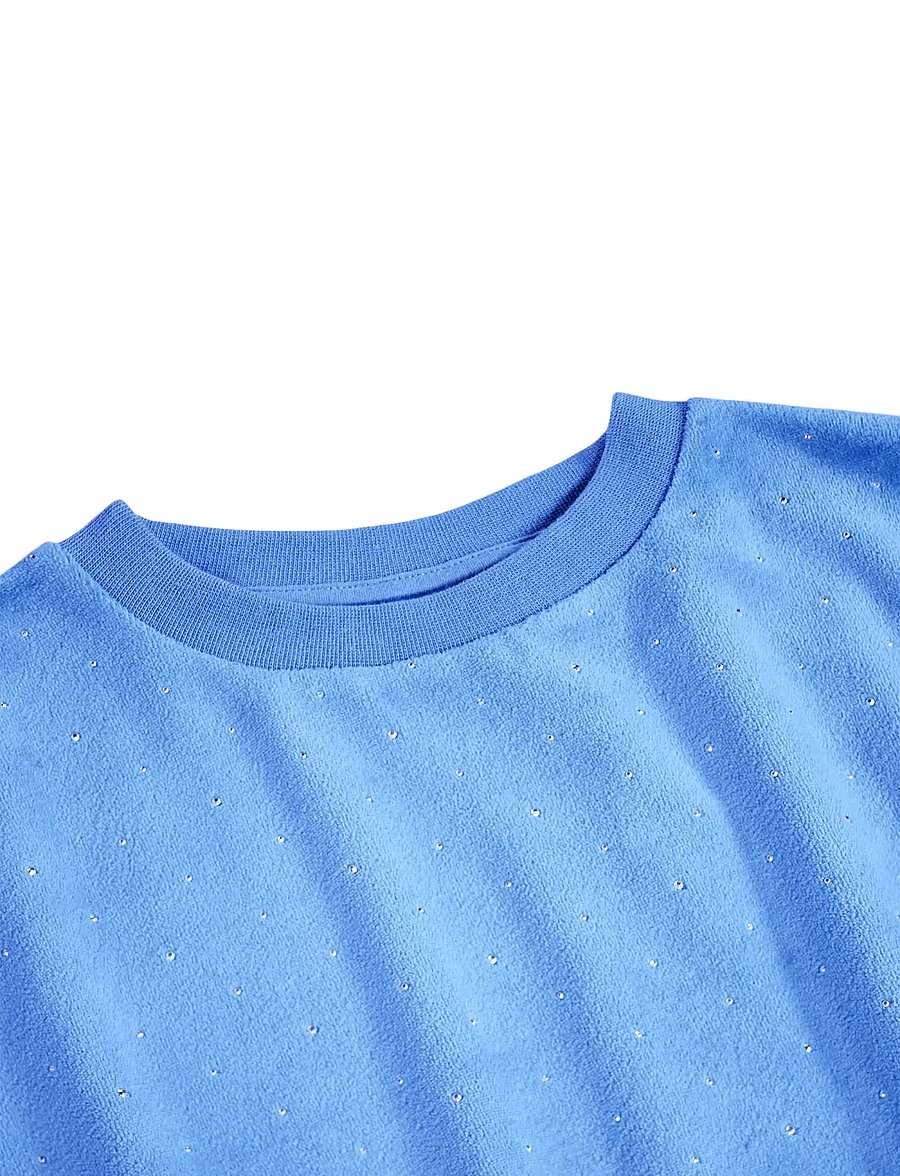 Molo - Marika - sweatshirts - blue sky stones - 5
