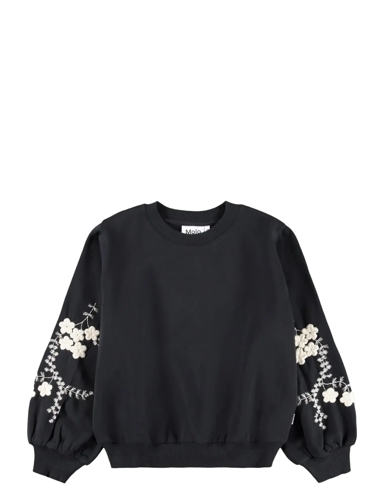 Molo Maribel, 110, Black, Sweatshirts & Hættetrøjer > Sweatshirts, Børn