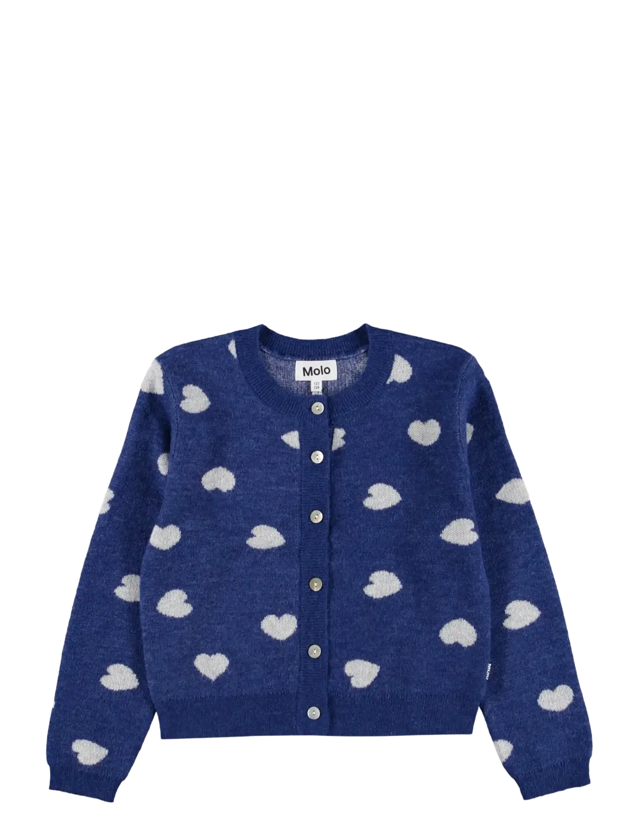 Molo Ginny, 122/128, Blue, Strik > Cardigans, Børn