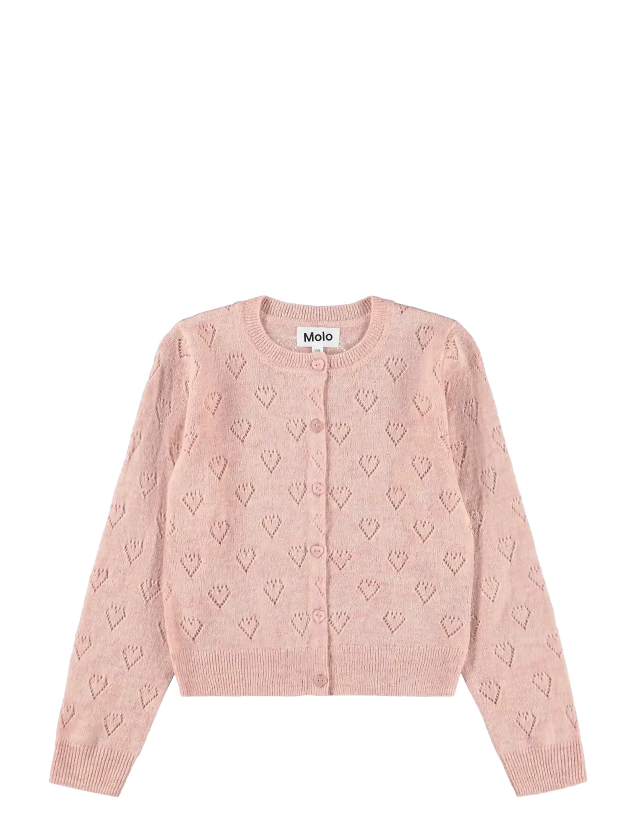 Molo Gillian, 122/128, Pink, Strik > Cardigans, Børn