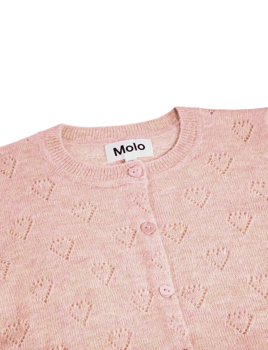 Molo - Gillian - cardigans - petal blush - 4