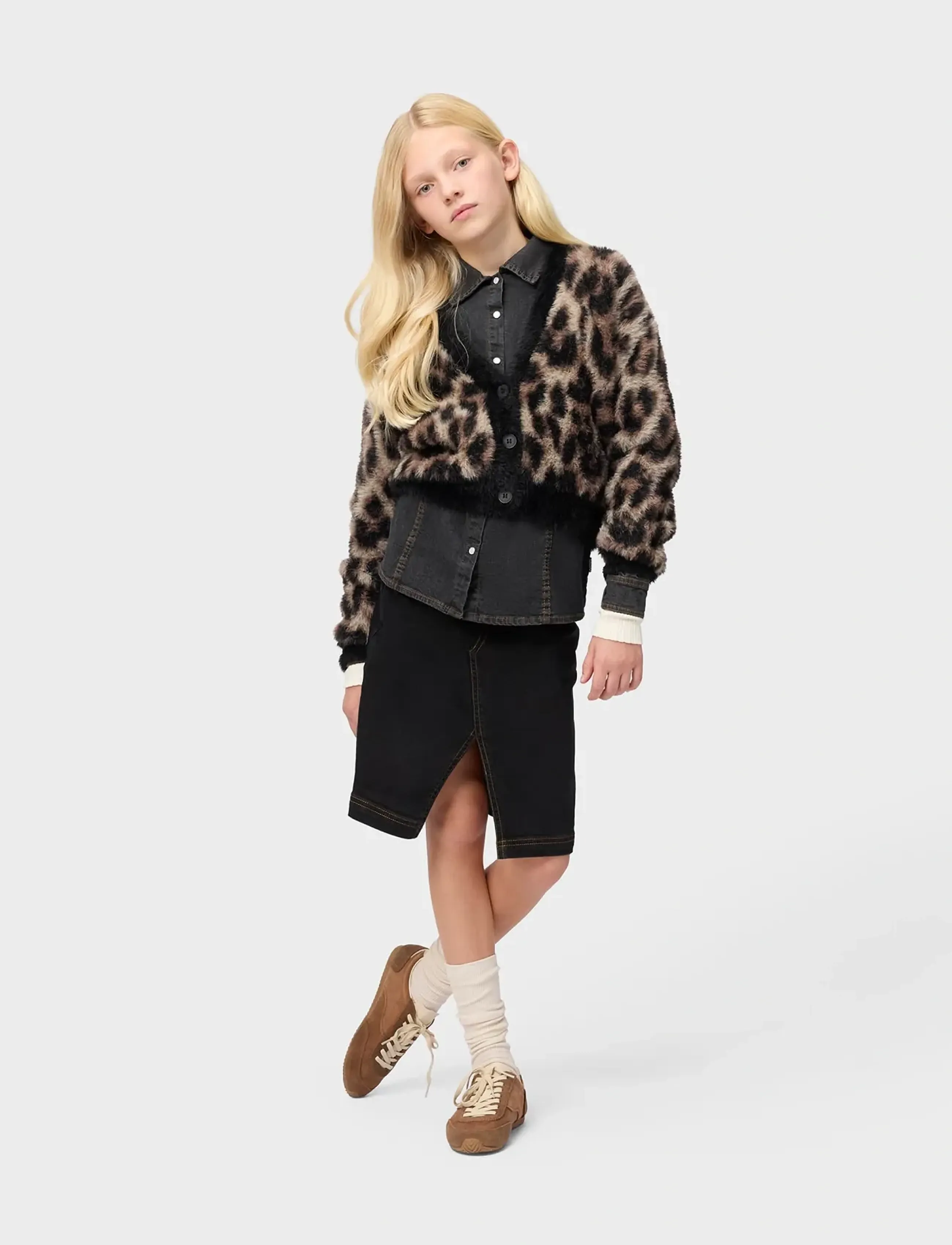 Molo - Gilly - cardigans - brushed leo - 2
