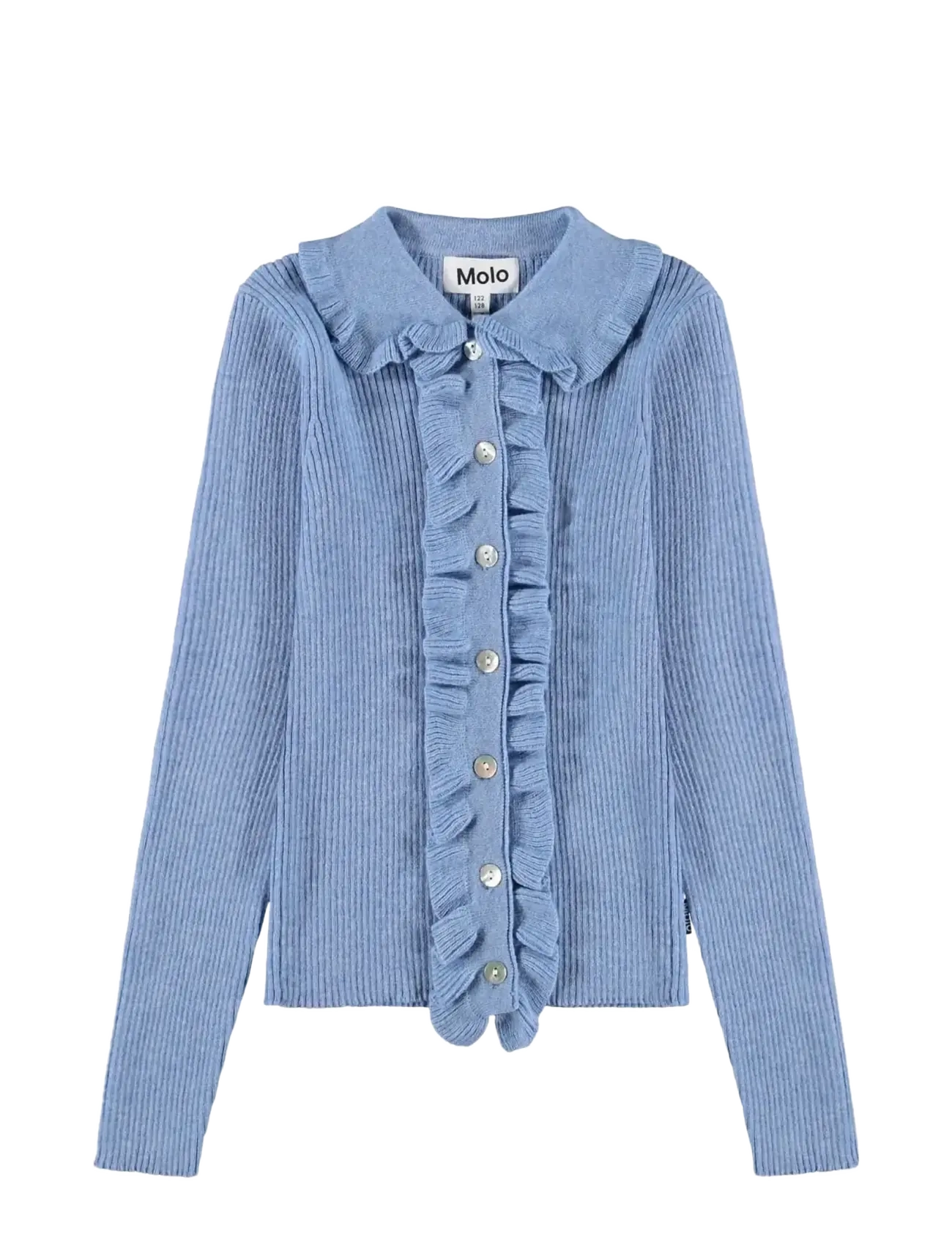 Molo Gamora, 122/128, Blue, Strik > Cardigans, Børn