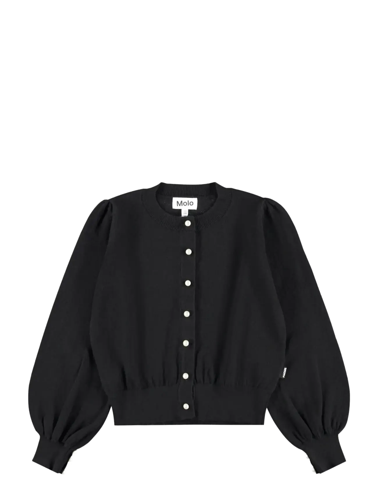 Molo Guinevere, 122/128, Black, Strik > Cardigans, Børn