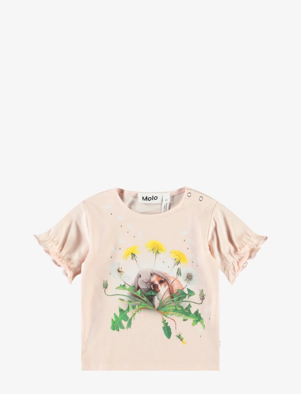 Molo - Eline - short-sleeved - rabbit friends - 0