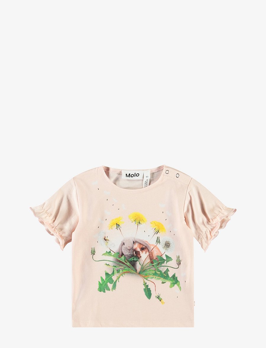 Molo - Eline - kortärmade t-shirts - rabbit friends - 0