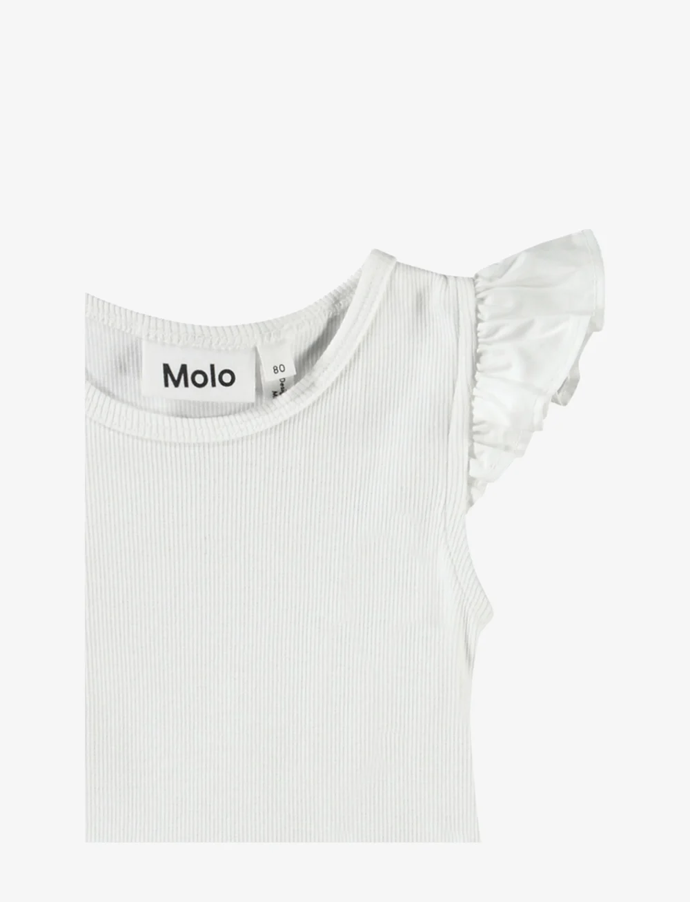 Molo - Cimi - kortärmade babyklänningar - crisp white - 2