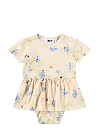 Molo Frannie - Baby 0 bis 2 Jahren - BUTTERFLYS CLOUD / yellow