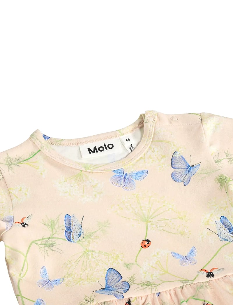 Molo - Frannie - kurzärmelige babykleider - butterflys cloud - 2