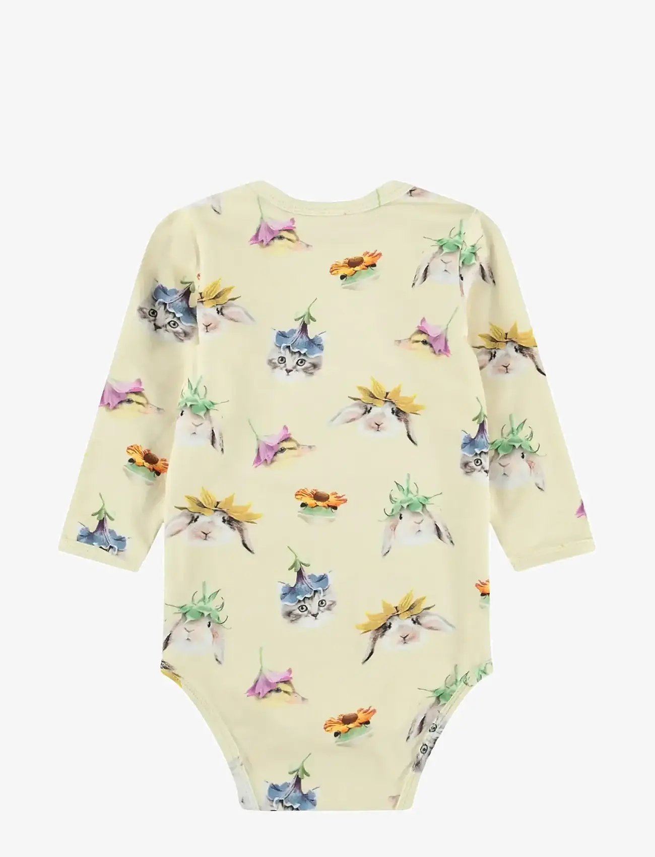 Molo - Foss - long-sleeved - floral fun baby - 1