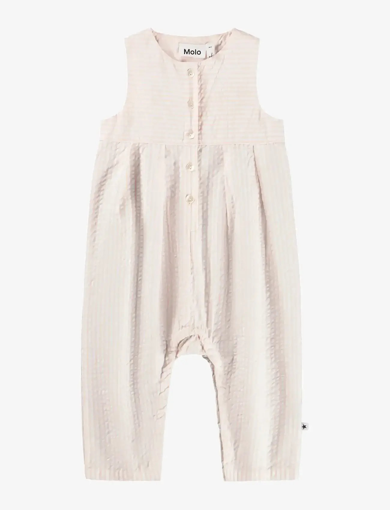 Molo - Freja - kortärmade bodysuits - cloud pink stripe - 0