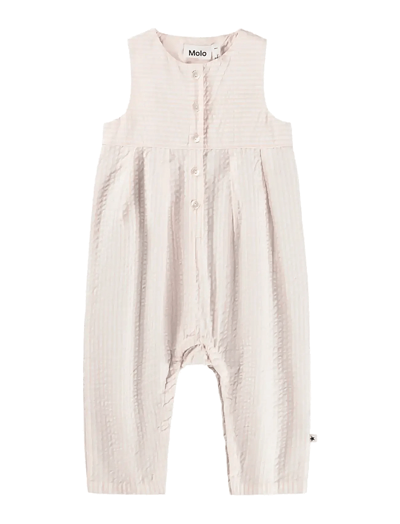 Molo - Freja - kortærmede heldragter - cloud pink stripe - 0