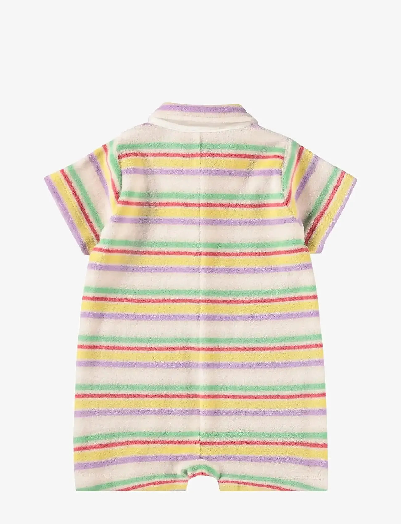 Molo - Fawn - lühikeste varrukatega bodid - pastels stripe - 1