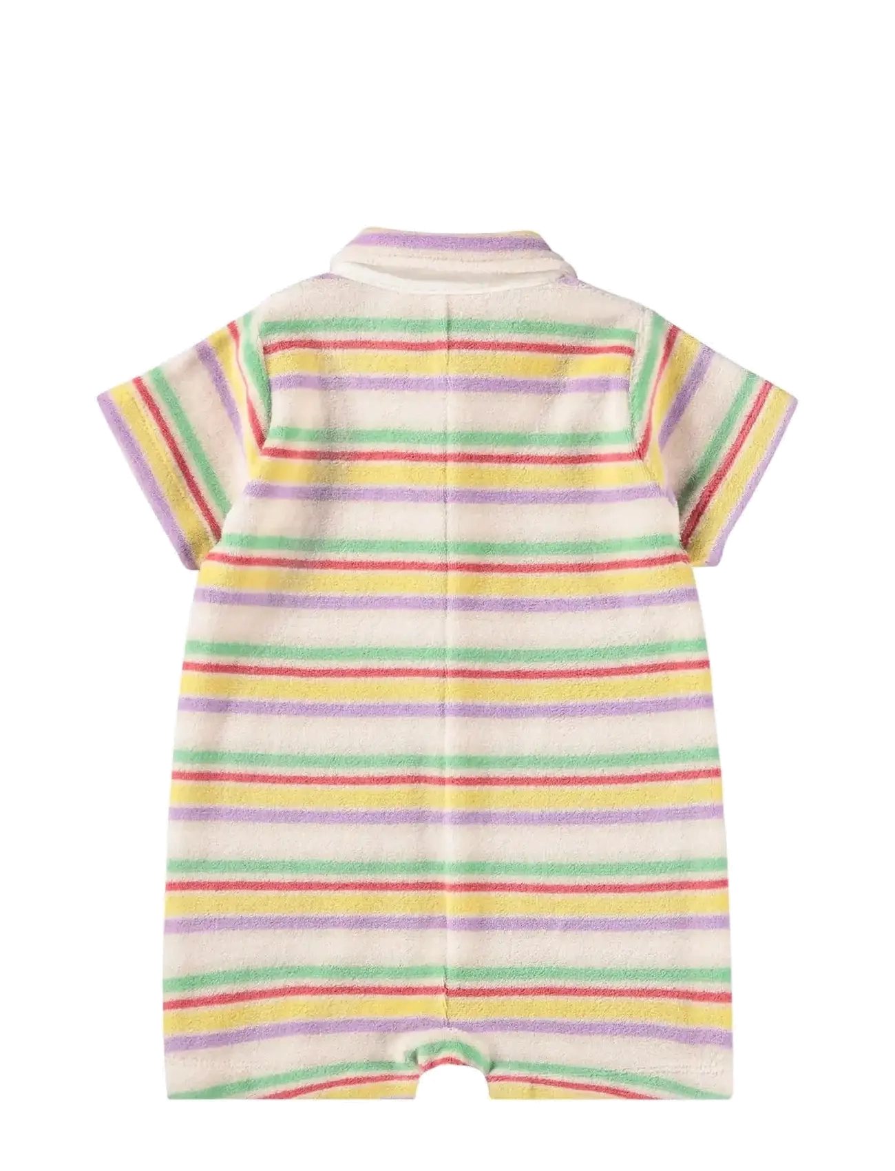 Molo - Fawn - lühikeste varrukatega bodid - pastels stripe - 1