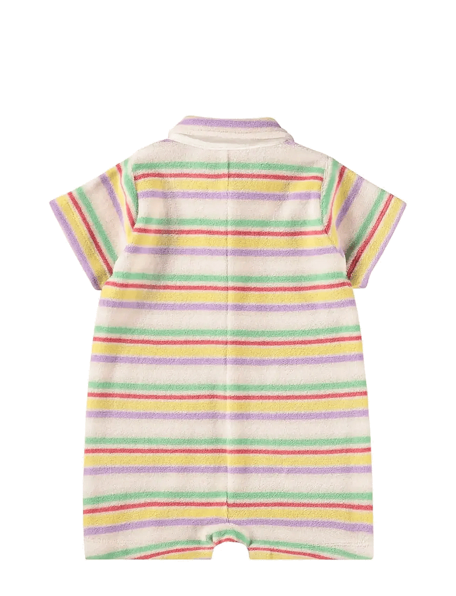 Molo - Fawn - lühikeste varrukatega bodid - pastels stripe - 1