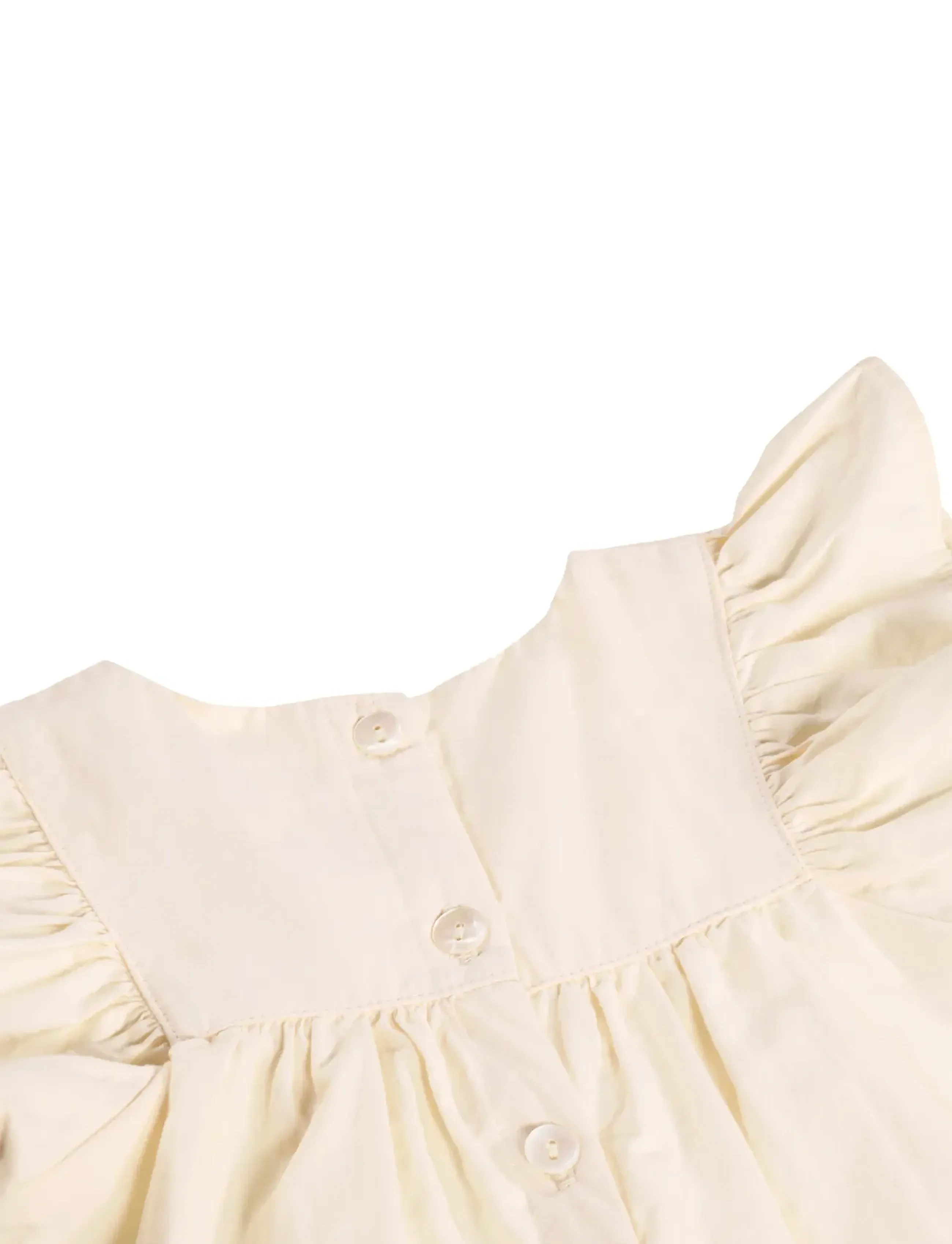 Molo - Cammas - Ärmlösa babyklänningar - pearled ivory - 2
