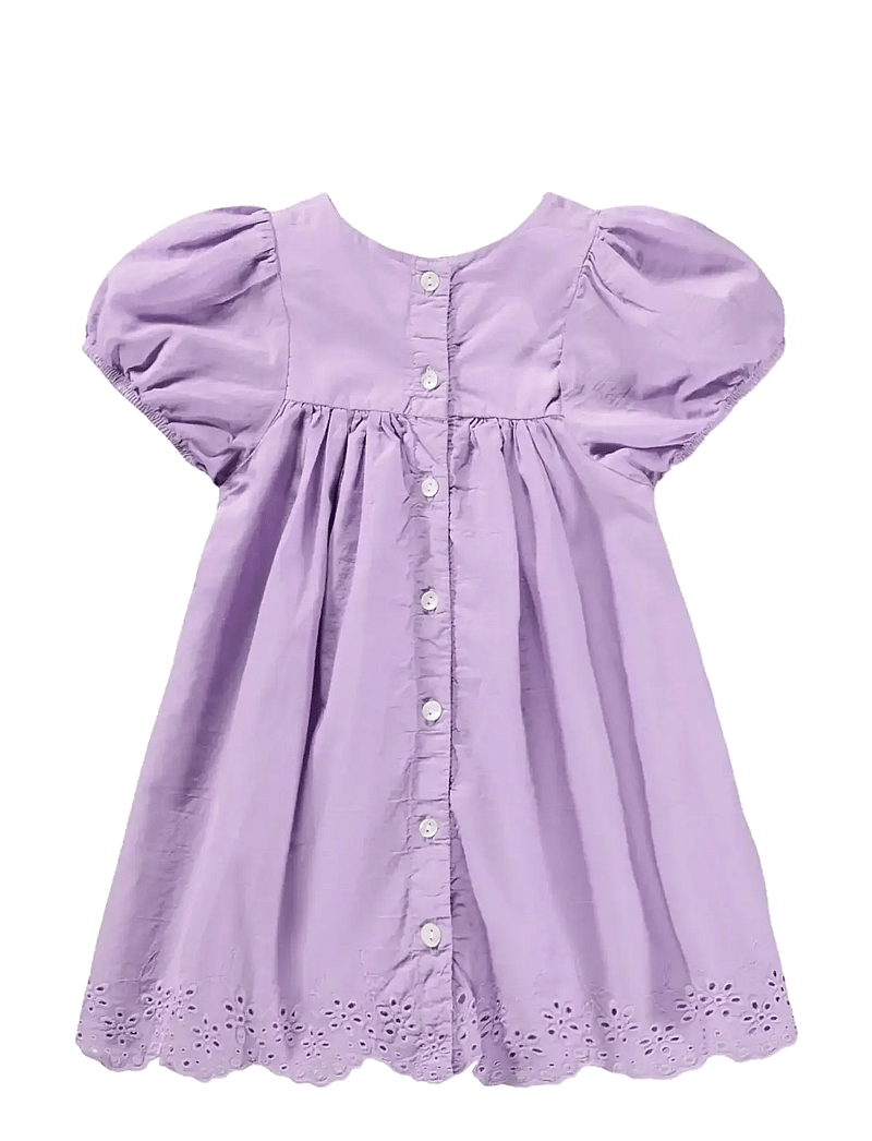 Molo - Carmen - kortärmade babyklänningar - crocus petal - 1