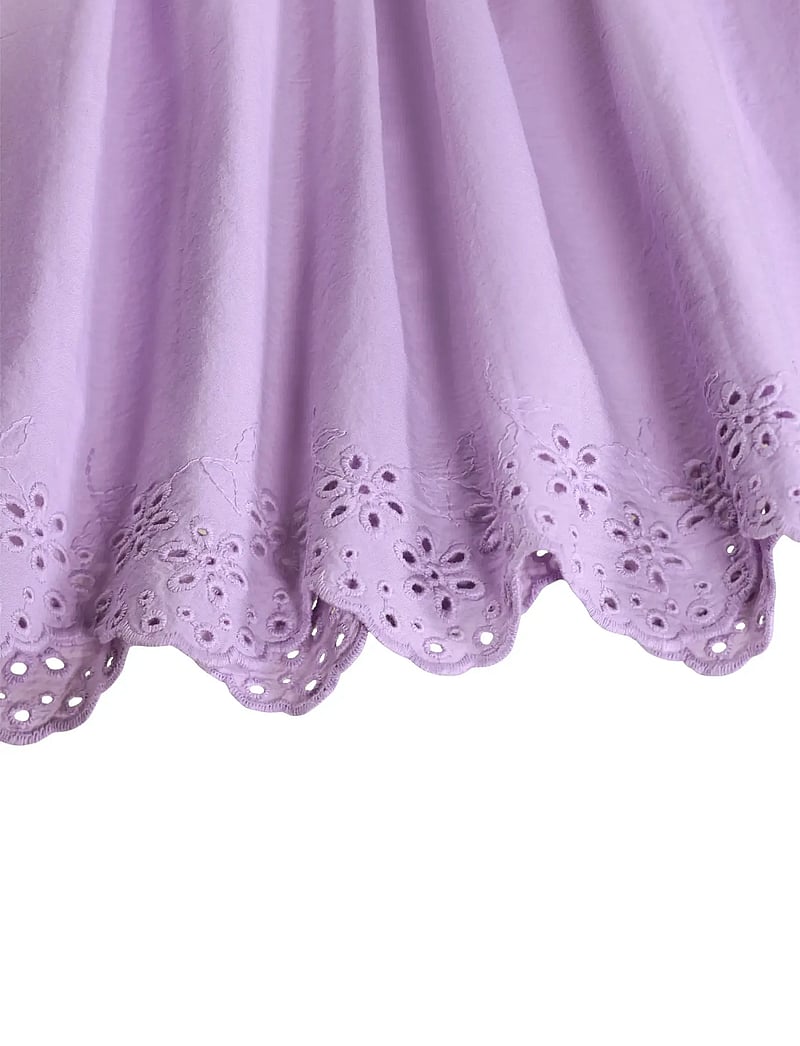 Molo - Carmen - kortärmade babyklänningar - crocus petal - 3