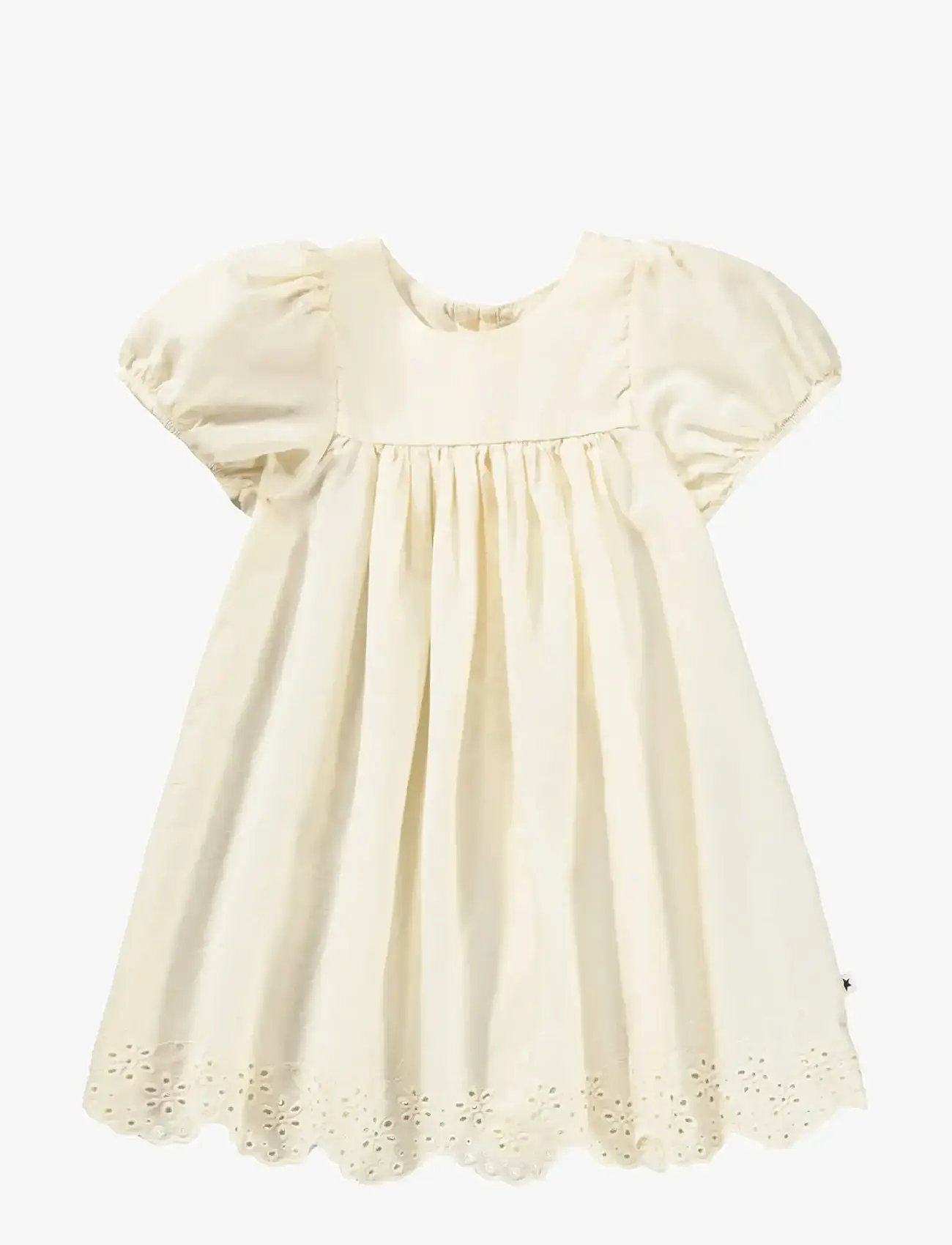 Molo - Carmen - kortärmade babyklänningar - pearled ivory - 1