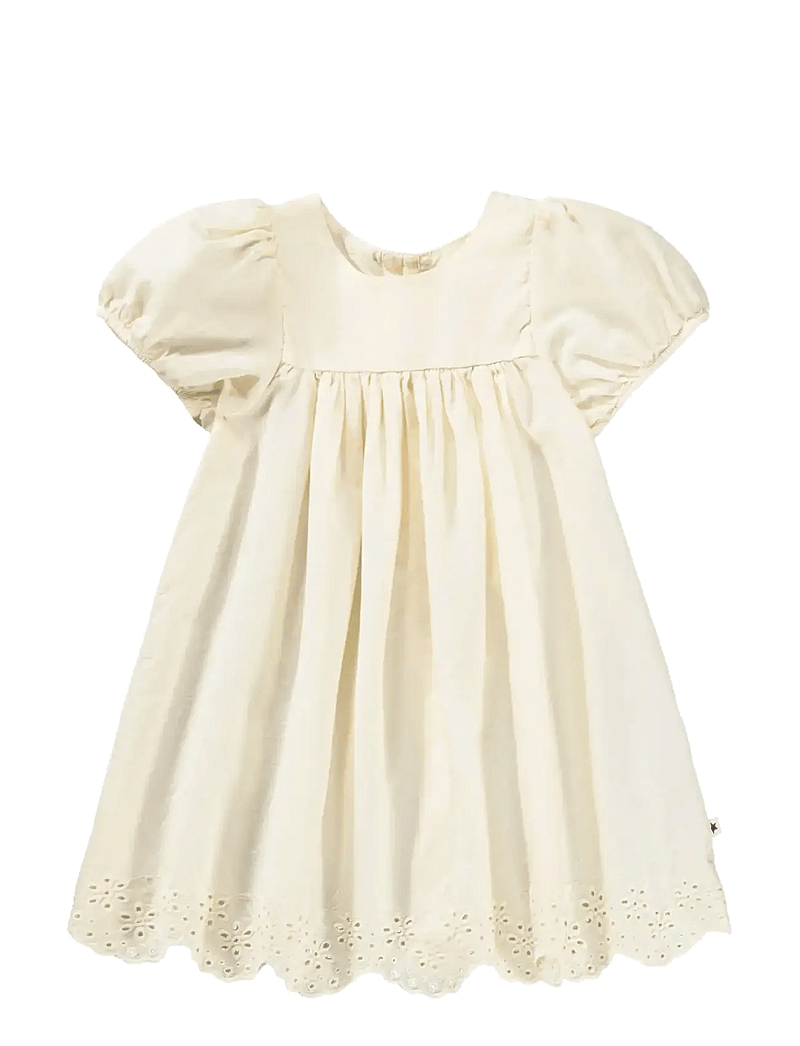 Molo - Carmen - kortärmade babyklänningar - pearled ivory - 1