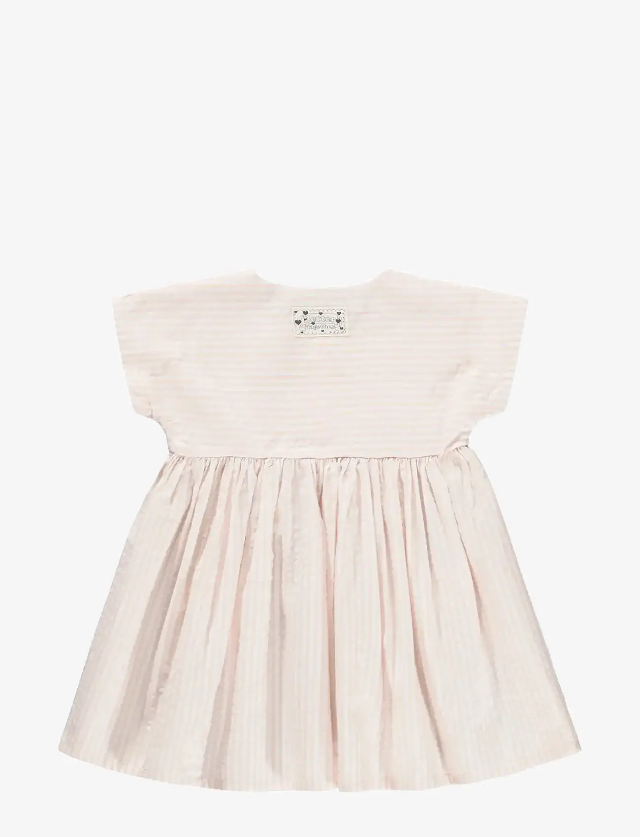 Molo - Carlotta - kortærmede babykjoler - cloud pink stripe - 1