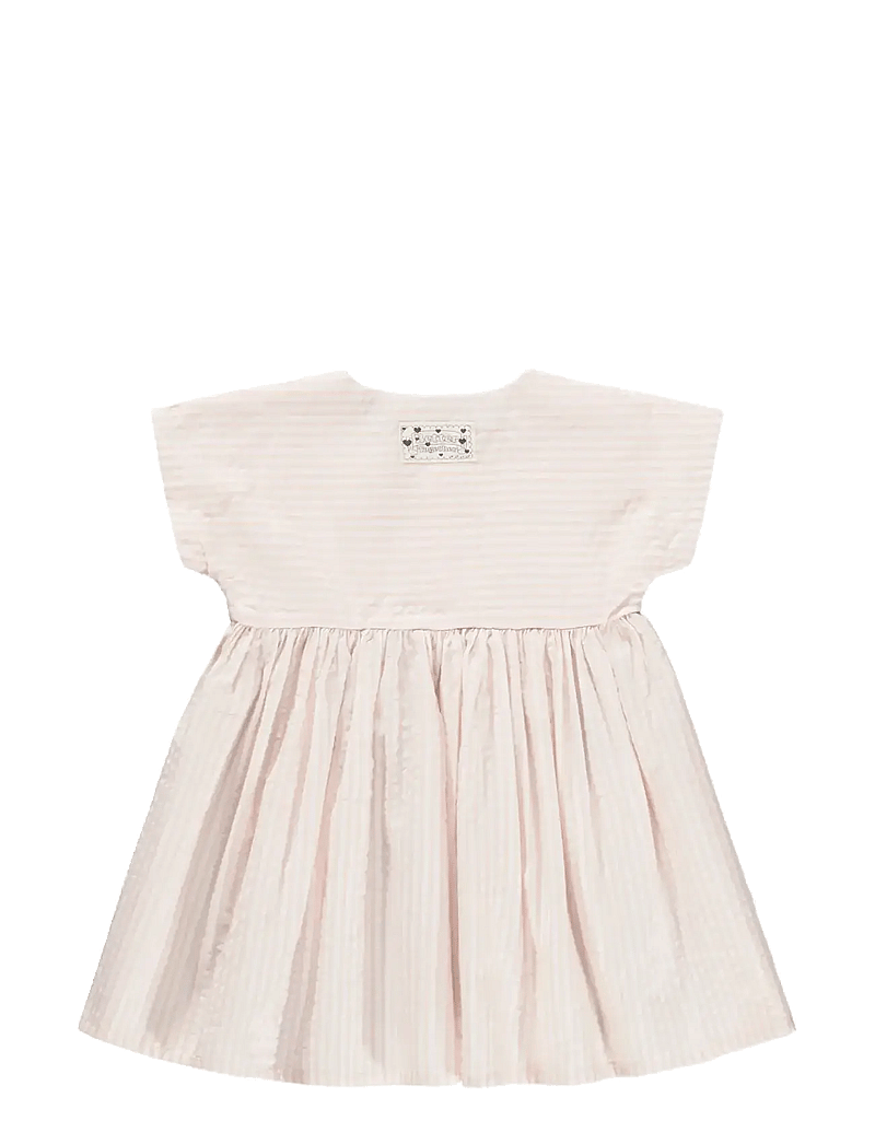 Molo - Carlotta - kortærmede babykjoler - cloud pink stripe - 1