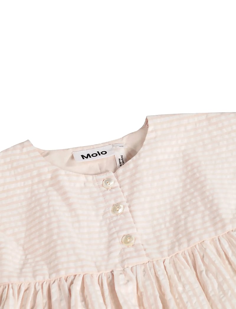 Molo - Carlotta - kortærmede babykjoler - cloud pink stripe - 2