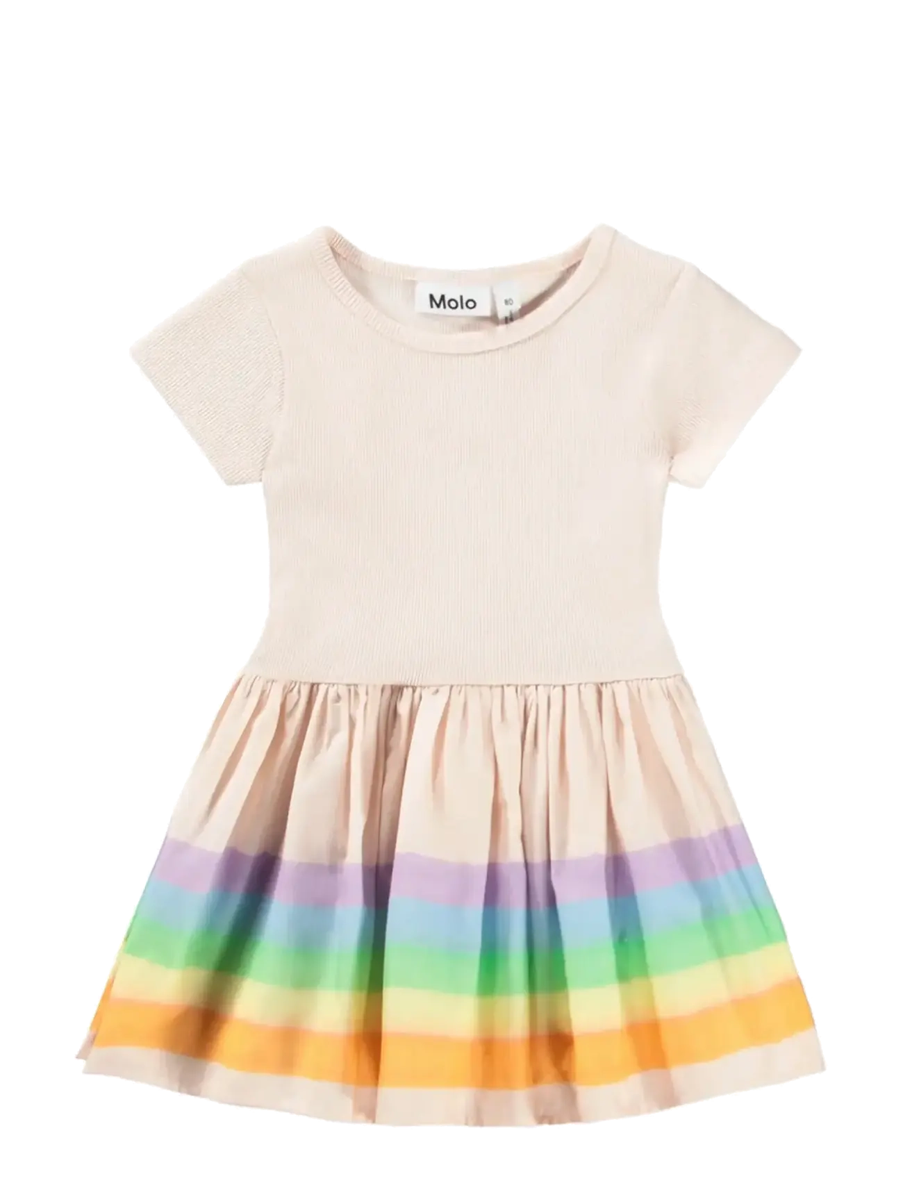 Molo Carin - Baby 0-2 år - PINK RAINBOW / multi