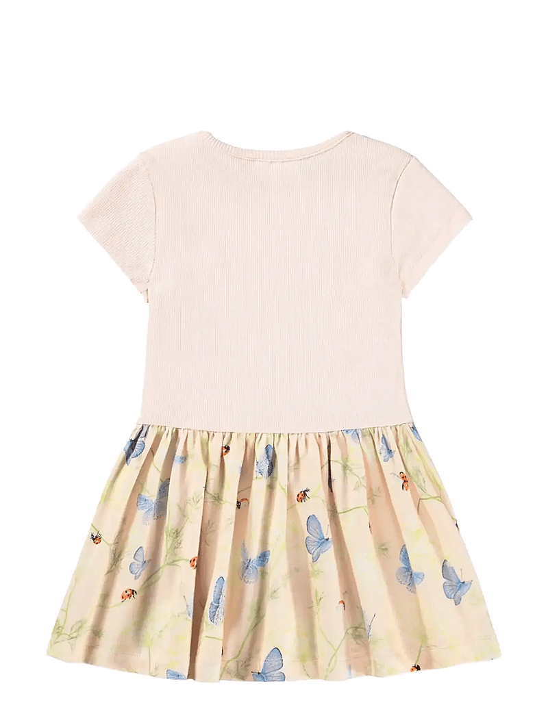 Molo - Catja - kurzärmelige babykleider - butterflys cloud - 1