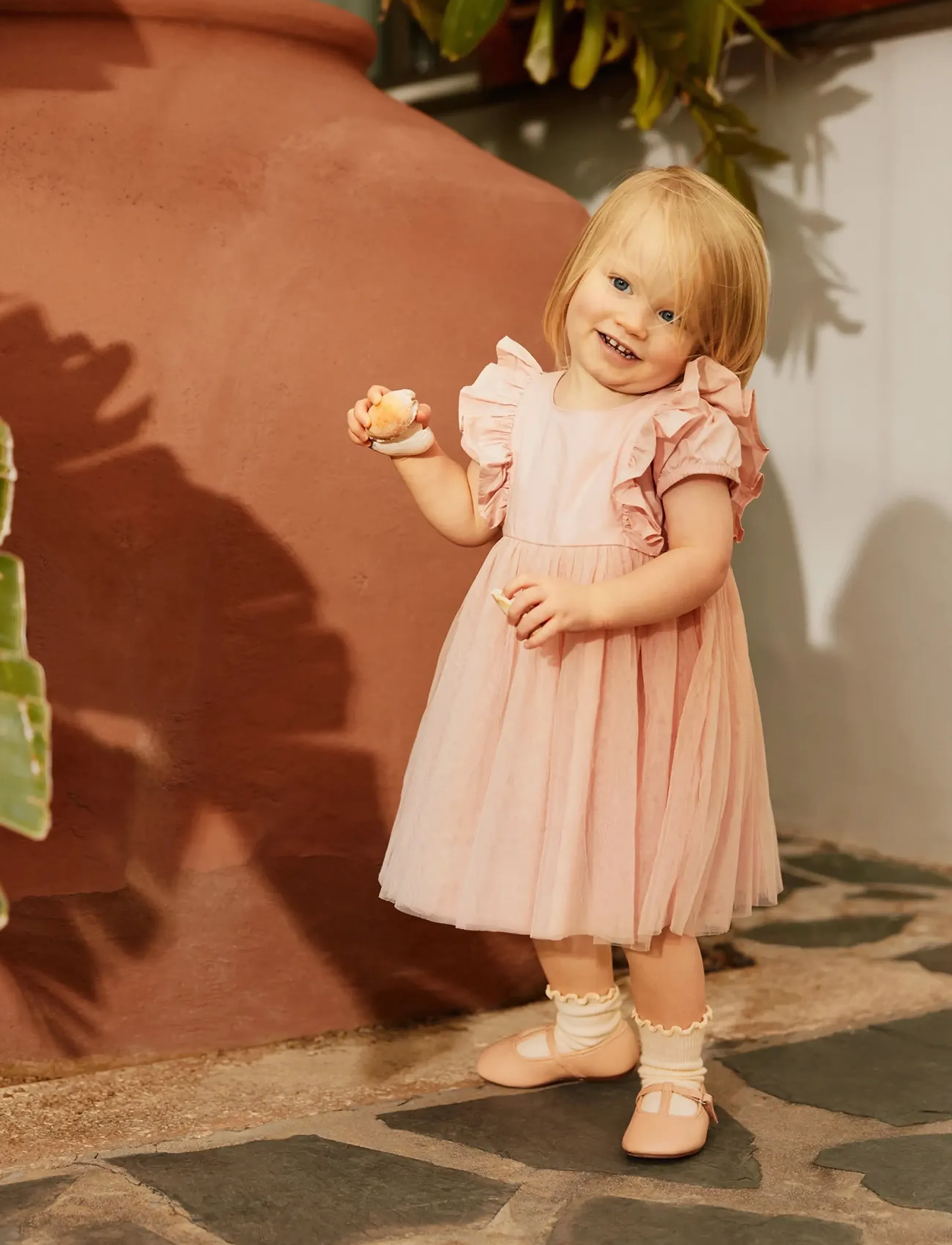 Molo Cheyanne - Short-sleeved baby dresses - PETAL BLUSH / pink/rose