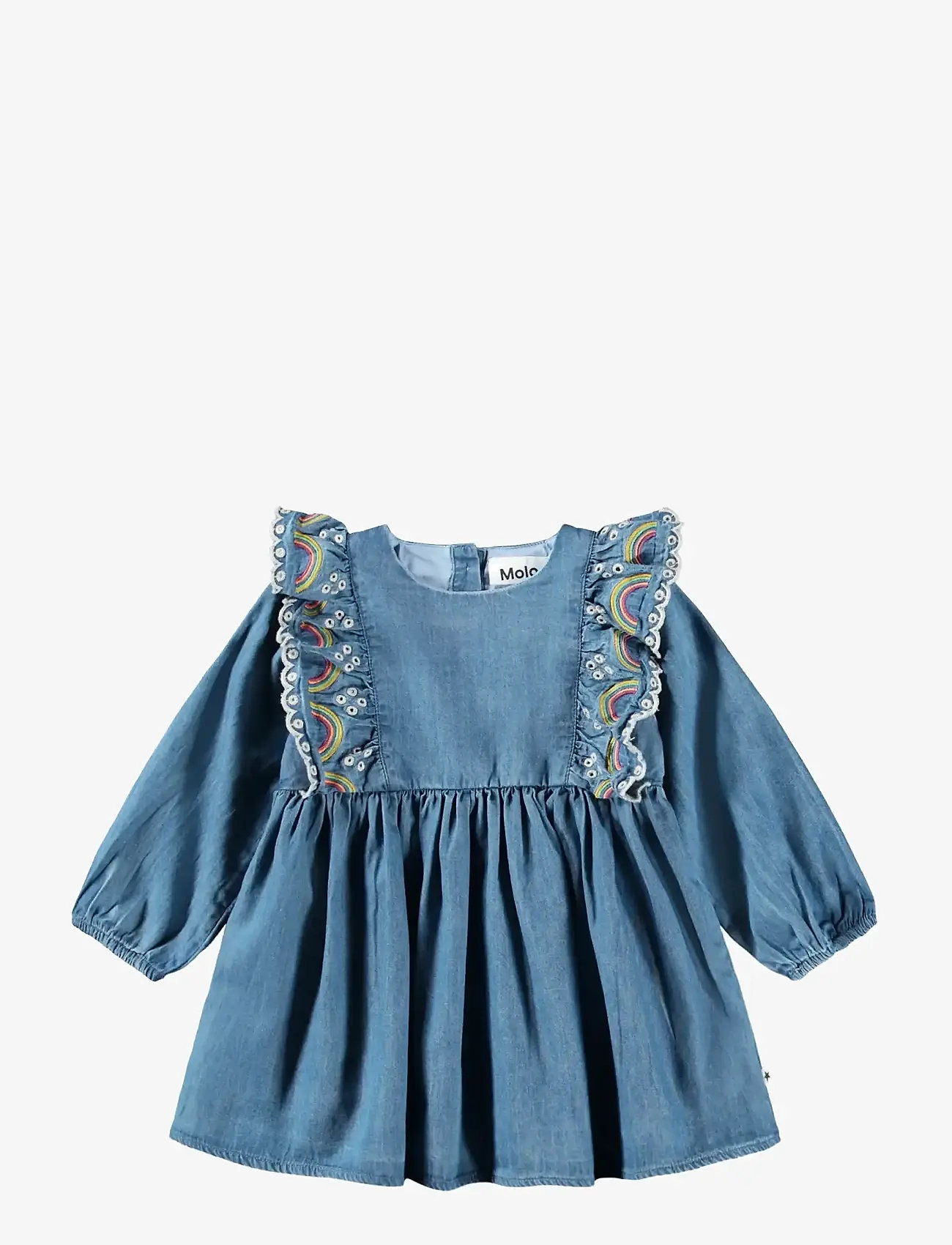 Molo - Carlene - pikkade varrukatega beebi kleidid - wonder rainbow - 0