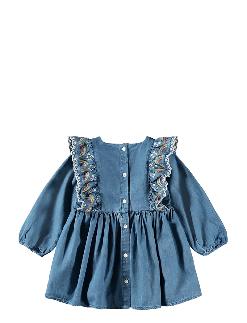 Molo - Carlene - pikkade varrukatega beebi kleidid - wonder rainbow - 1