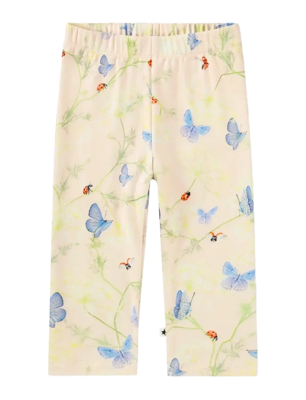 Molo Stefanie - Leggings - BUTTERFLYS CLOUD / cream