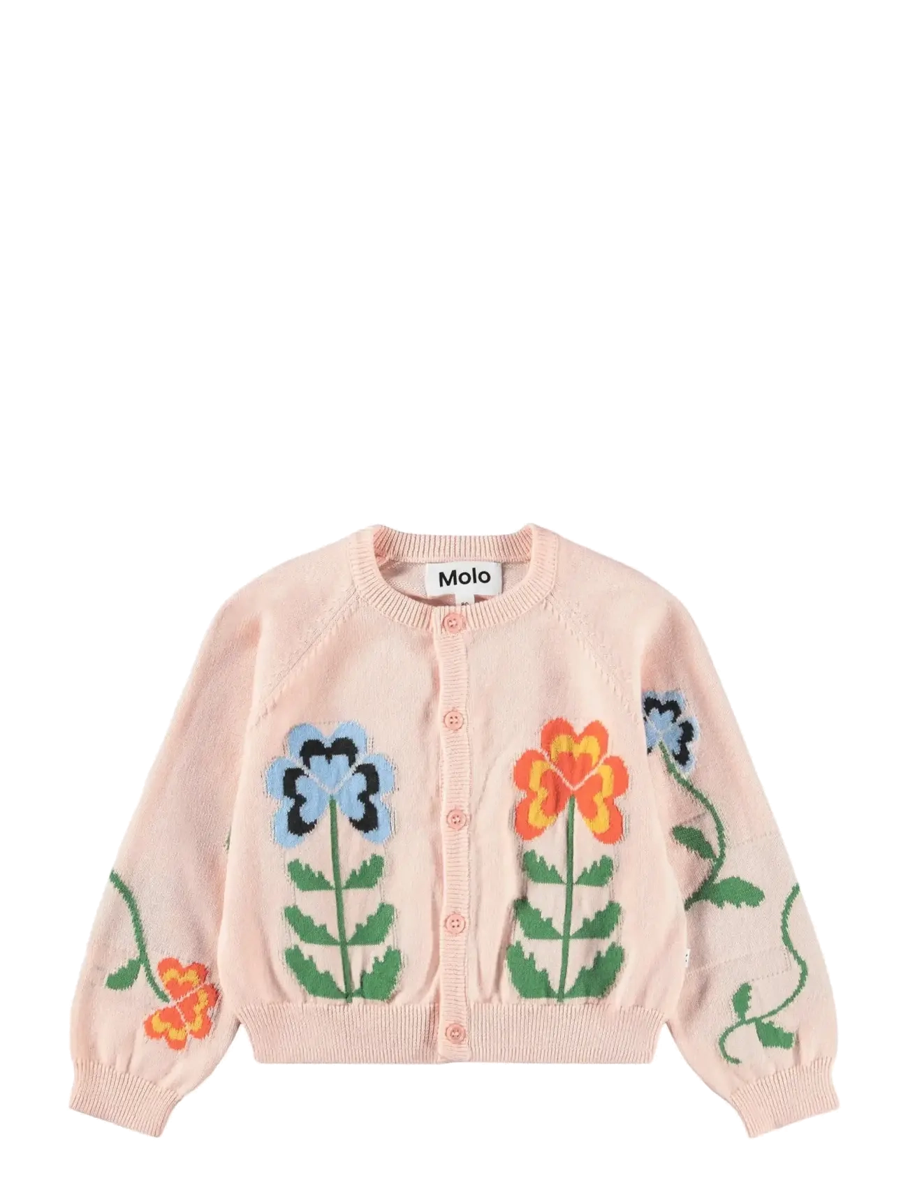 Molo Gert - Baby 44-92 - FOLKLORE GARDEN / pink/rose