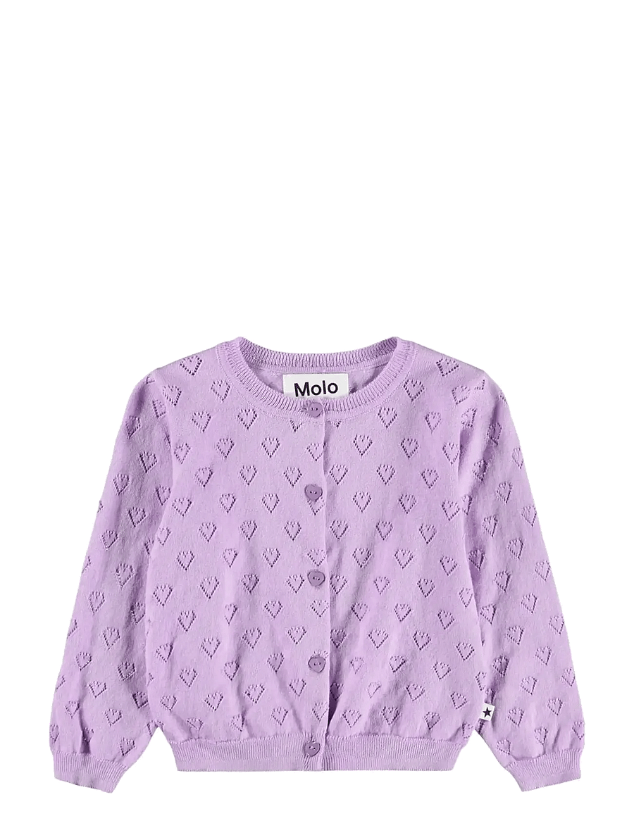 Molo - Gertrud - cardigans - crocus petal - 0