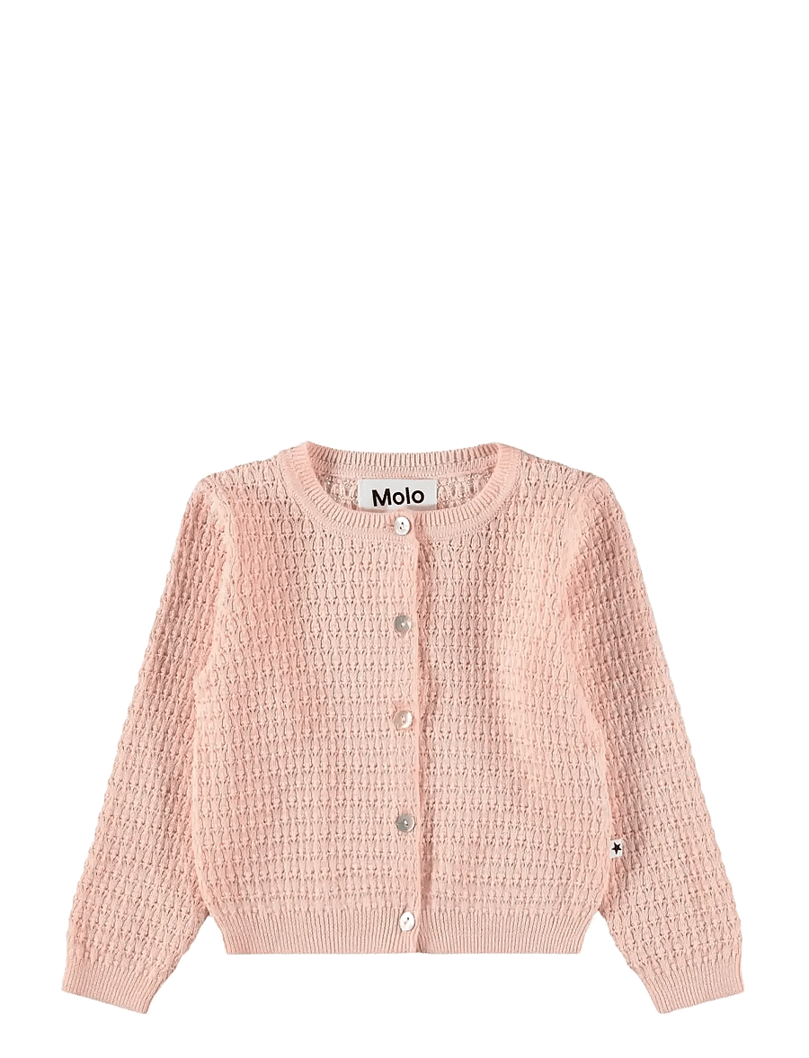 Molo - Goldie - cardigans - cloud pink - 0