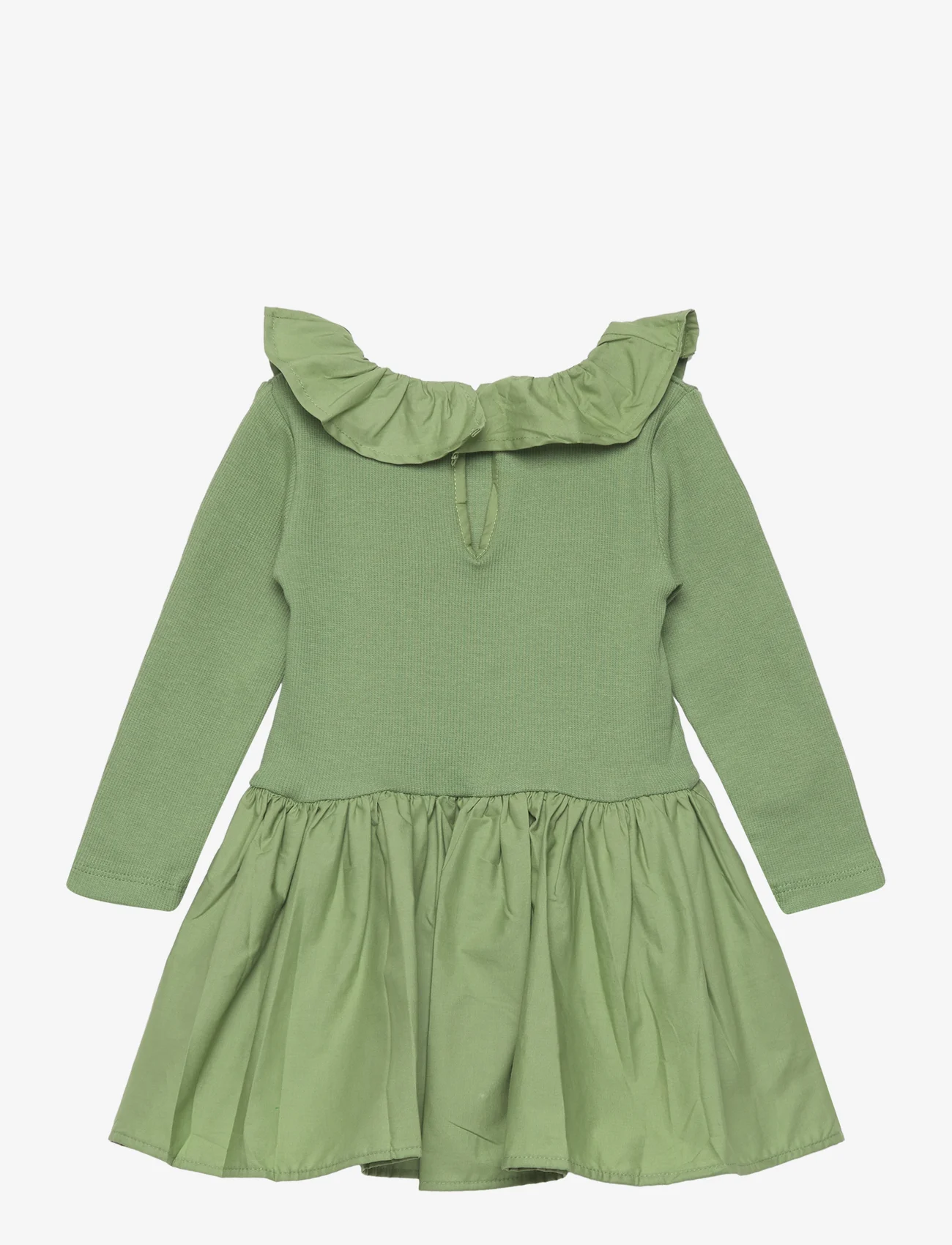 Molo - Crystala - sukienki codzienne z długim rękawem - moss green - 1